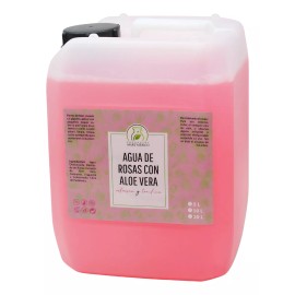 Productos Mart Mexico Agua De Rosas Con Aloe Vera 5 Litros Momento De Aplicación Día/noche Tipo De Piel Todo Tipo De Piel