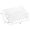 Hedume 2 Pack Lipstick Holder, 40 Slot Acrylic Lipstick &