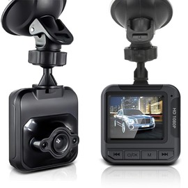 Dash Cam, 1080P HD Car Dash Cam with 1.6" Color Display Screen, Support Motion Detection, Loop Recording, Voice Recording Function