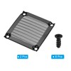 PATIKIL 60 mm Fan Filter Grille with Screws 2 Pack