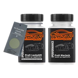 TRISTARcolor Autolack Lackstift Set für Ford USA/Lincoln/Mercury P Boxwood Green Basislack Klarlack je 50ml