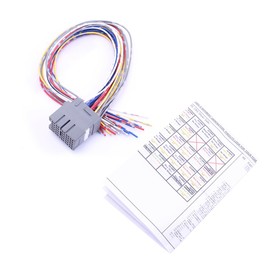 DUNSIHUI Door Connector Pigtail Fit for Civic Ek CRV Integra Prelude Door Connector Pigtail Driver Passenger 25 Pin Door Harness Connector Wiring Pigtail