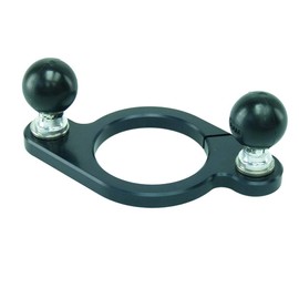 BuyBits 51mm Bike Fork Mount 2 x 1 Ball Base fits Aprilia RSV 1000 Mille R/Factory for Phone/GPS