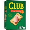 Club Crackers, Lunch Snacks, Snack Crackers, Sweet Hawaiian, 13.7oz Box