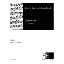 Second Suite for Military Band - Full Score