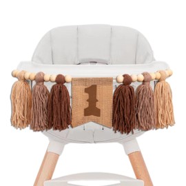 Gostman Cowboy First Birthday High Chair Banner - First Rodeo Themed Party Decoration For Baby Boy,1st Birthday Party Highchair Banner,Cowboy Themed First Birthday Party Supplies (cowboy banner)