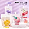 Portable Moisturizing Anti-Dryness Fruity Scent Hand Cream Mini Squeeze Pouch Set Hand Cream - Grape 10ea