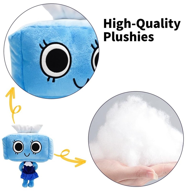 Kouipoie Dandy's World Plush Toy, 13 Inch Soft Cuddly Toy,