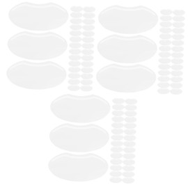 FOMIYES 3sets Professional Hairdressing Face Mask Skincare Trim Face Protection Cover Eye Guard 60pcs*3