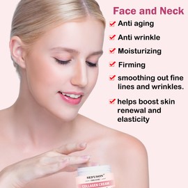 Collagen Cream for Face with Retinol and Hyaluronic Acid, Anti Wrinkle-Anti Aging Cream, Night and Day Anti Aging Skincare Facial Moisturizer, Face And Neck Cream(50ml)