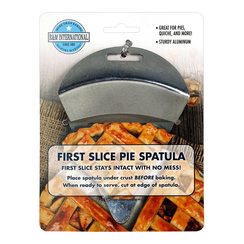 R&M International First Slice Pie Spatula, Aluminum