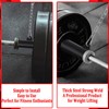 T-bar Row Platform with Chain Full 360°Swivel Eyelet Landmine Attachment