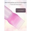 Forevat 2 spazzole per tintura capelli, flacone applicatore olio per