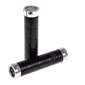 Brooks England Unisex - Adult Black Slender Leather Grips 130/130, One Size