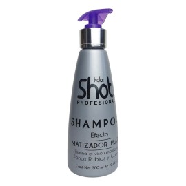 Shampoo Matizador Cabello Canas Platino Kolor Shot 300ml