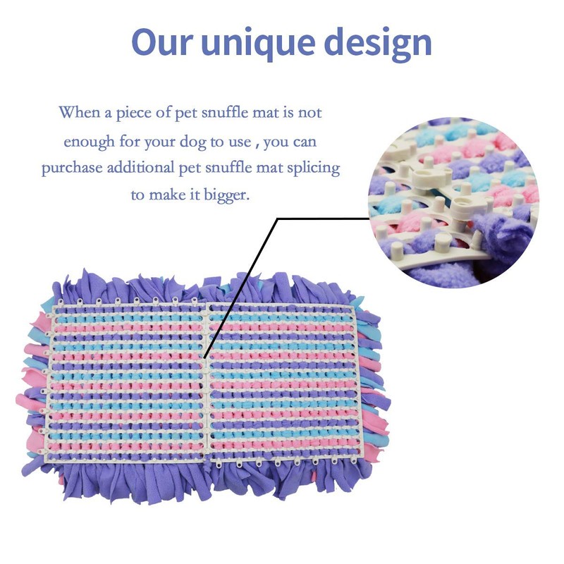 LIVEKEY Pet Snuffle Mat for Dogs, Dog Feeding Mat, Nosework