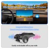 Dash Camera, 1080P DVR Dual Car Driving Recorder with Loop