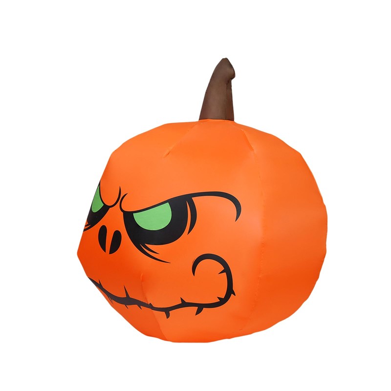 PIPIMOUSE 4 FT Halloween Inflatables Pumpkin Outdoor Decorations