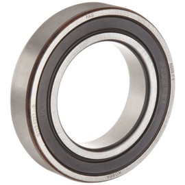 FAG 6008-2RSR-C3 Deep Groove Ball Bearing, Single Row, Double Sealed, Steel Cage, C3 Clearance, Metric, 40mm ID, 68mm OD, 15 mm Wide 6700rpm Maximum Rotational Speed, 2610lbf Static Load Capacity, 3780lbf Dynamic Load Capacity