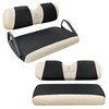 Golf Cart Seat Covers 2 Piece Front and Rear Seat