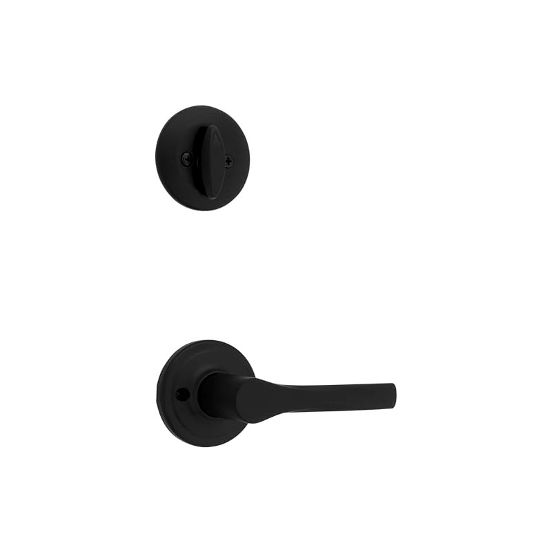 Kwikset 966HYL Henley Lever Single Cylinder Interior Pack with Round