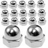 M4 Dome Nuts Marine Grade Acorn Style in A4 Stainless