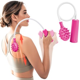 Upgraded Curved Back Scratcher for Women Men, Flexible Bendable Back Scratcher Extendable, 360° Reach Effortless No Arm Lifting Angled Backscratcher, Backscratchers for Adults, Gifts for Women Men