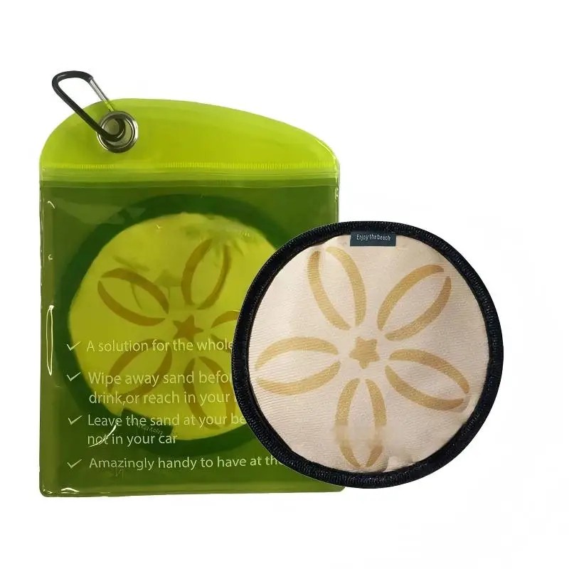 Beach Sand Remover Powder for Travel – Talc-Free Fragrance Pouch