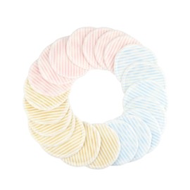 Minkissy 12pcs Sky Makeup Remover Pads Bamboo Fiber Double Layer Reusable Facial Cleansing Pads for Face Wash Cosmetics
