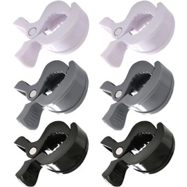 KDSSYFT Blanket Clips for Baby Stroller 6pcs Multifunctional Clips Safety Material for Mosquito Net Throw Cover Anti-fall Anti-lost Organizer (3 Colors)