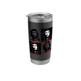 Ernesto Che Guevara Revolution Guerrilla Fighter Stainless Steel Insulated Tumbler