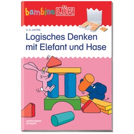 bambinoLÜK: 3/4/5 Jahre Logisches Denken mit Elefant und Hase (bambinoLÜK-Übungshefte: Kindergarten)
