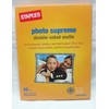 Staples Photo Supreme Double-sided Matte Photo Paper for ALL Inkjet