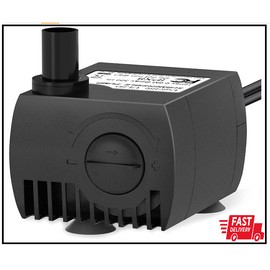 Uniclife 80GPH Small Fountain Water Pump for Aquarium Submersible Water Pump Fish Tank 4W