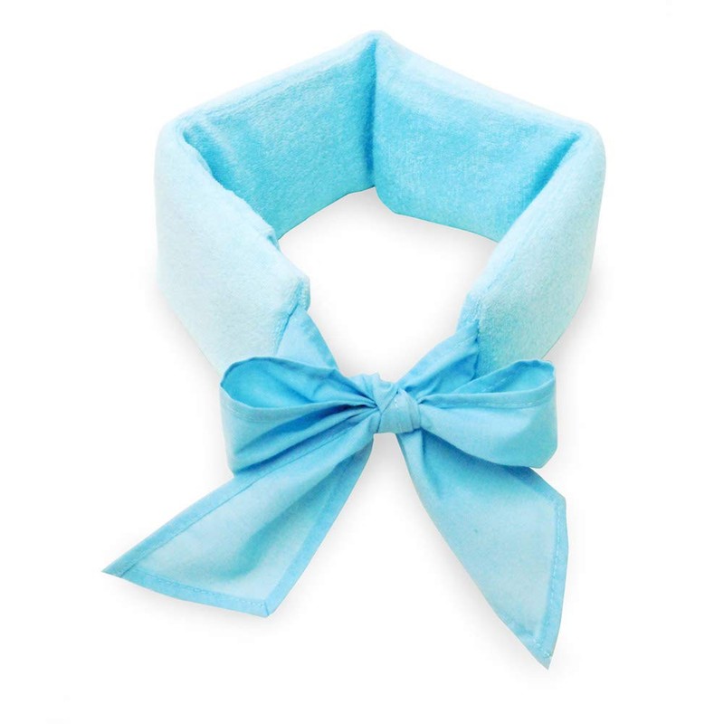 Cool your neck. Super Neck Doll II, Blue with W