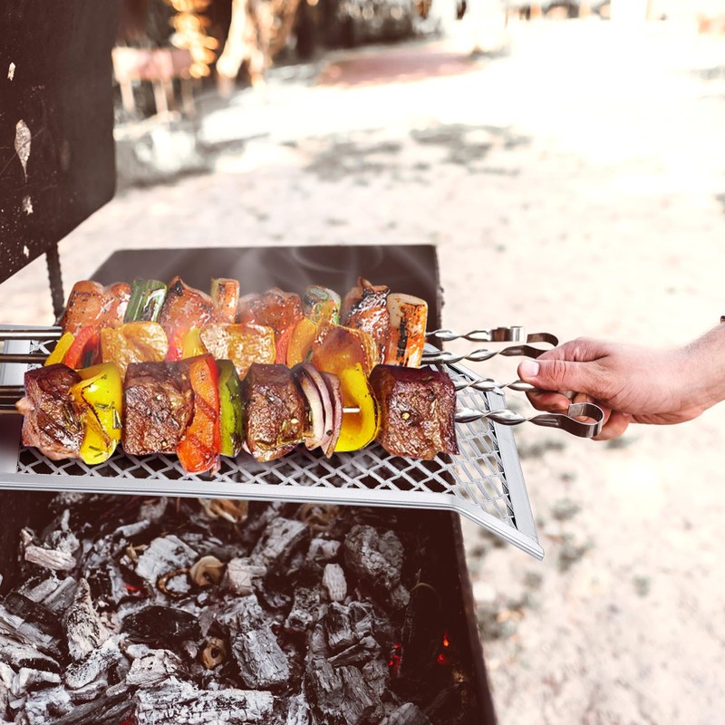 Landhoow 12 Pcs Paint Roller Grid 4 Sided Metal Bucket