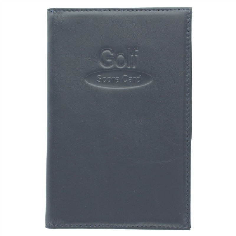 Large Leather Golf Card Holder 2314 - UK Irish and