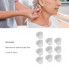 10pcs Replacement Earbud Silicone Cone Shaped Earbud Tips Set for