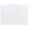Exacompta 56420E Pack of 5 Plastic Envelopes DIN A5 for