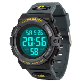 cofuo Watch for Kids Age 4-12, Kids Digital Sports Waterproof Outdoor Analog Electronic Watches with Alarm Stopwatch, Children Birthday Presents Gifts Toys for Age 4-12 Year Old Boys Girls