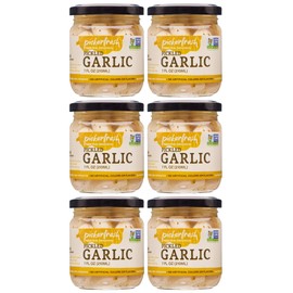Pickerfresh Pickled Garlic | Gourmet Garlic Cloves | Simple Ingredients | Non-GMO, Gluten Free & No Artificial Color | 7 oz (6 Pack)