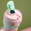 Termo de café con visualización de temperatura, termo portátil para