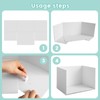 HEHIPLE 2 Pack Lengthen Cardboard Diorama Kit, 13 x 8.7