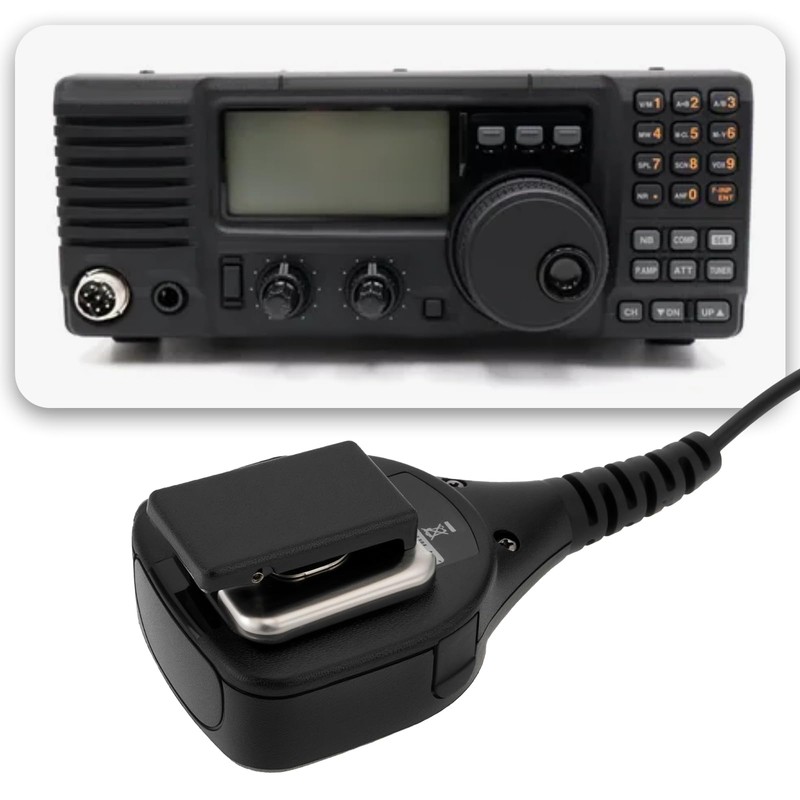 Create idea 1 x 2-pin walkie-talkie handheld speaker microphone compatible