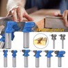 1/2 Inch 1/4 Inch Shank Router Bit 8 Sizes Finger