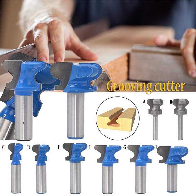 1/2 Inch 1/4 Inch Shank Router Bit 8 Sizes Finger
