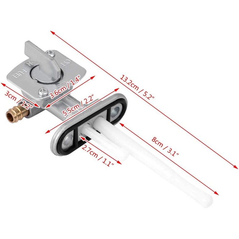 Fuel Cock Switch Valve Duokon Petcock Fuel Gas Tank Switch