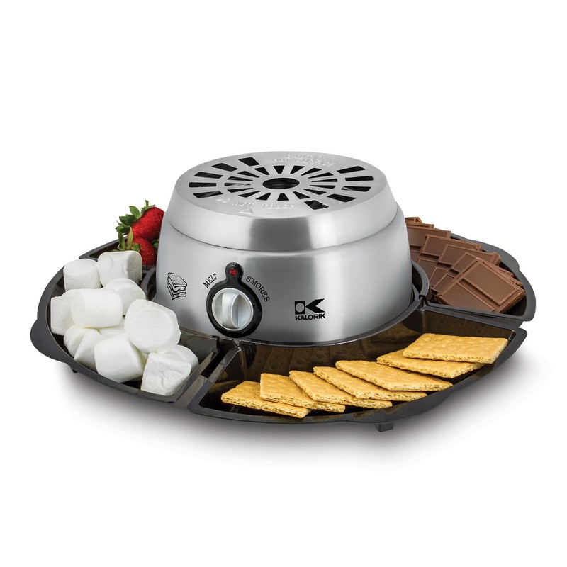 Kalorik 2-in-1 Smores Maker, with Chocolate Treat Fondue Melt Feature,