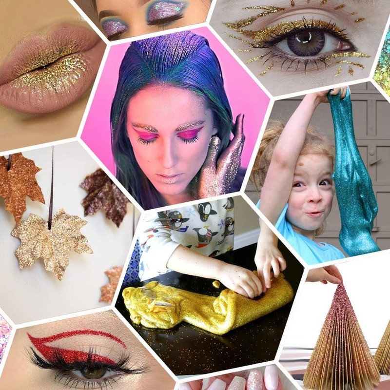 Altaroo 12 Colour Glitz 5 g, Glitter Crafts, Glitter Powder