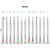 Chumia 13 Pieces Micro Precision Watch Screwdriver Set Jewelers Screwdriver